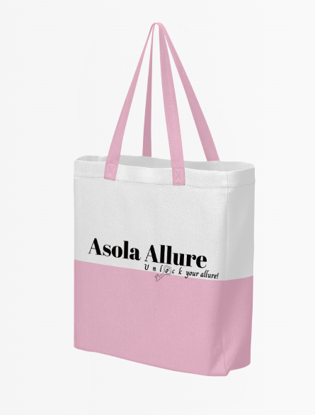 Pink-Doll Tote Bag