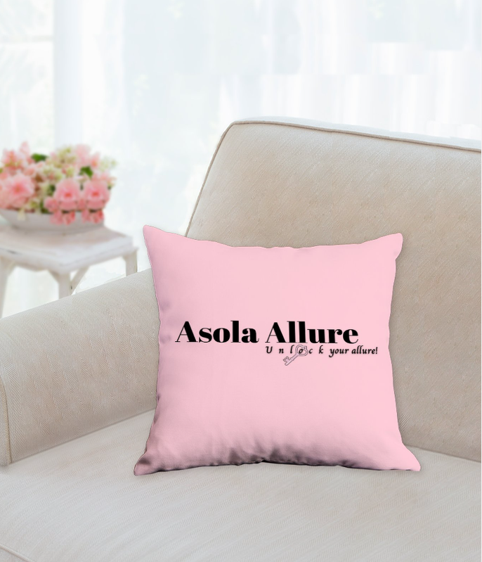 Unlock Your Allure' Signature Cushion Cover