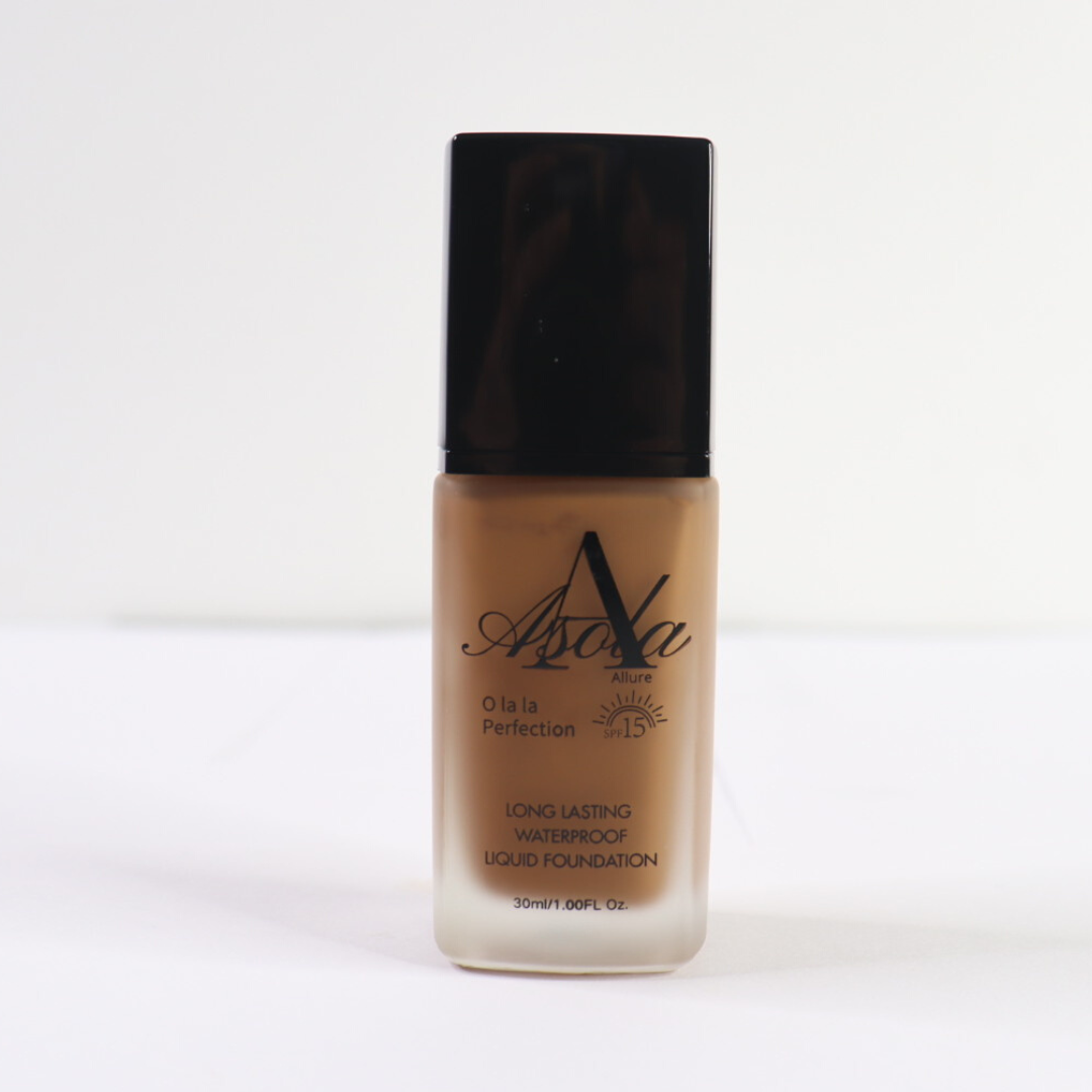 Asola Allure: O La La Perfection Long-Lasting Waterproof Liquid Foundation.