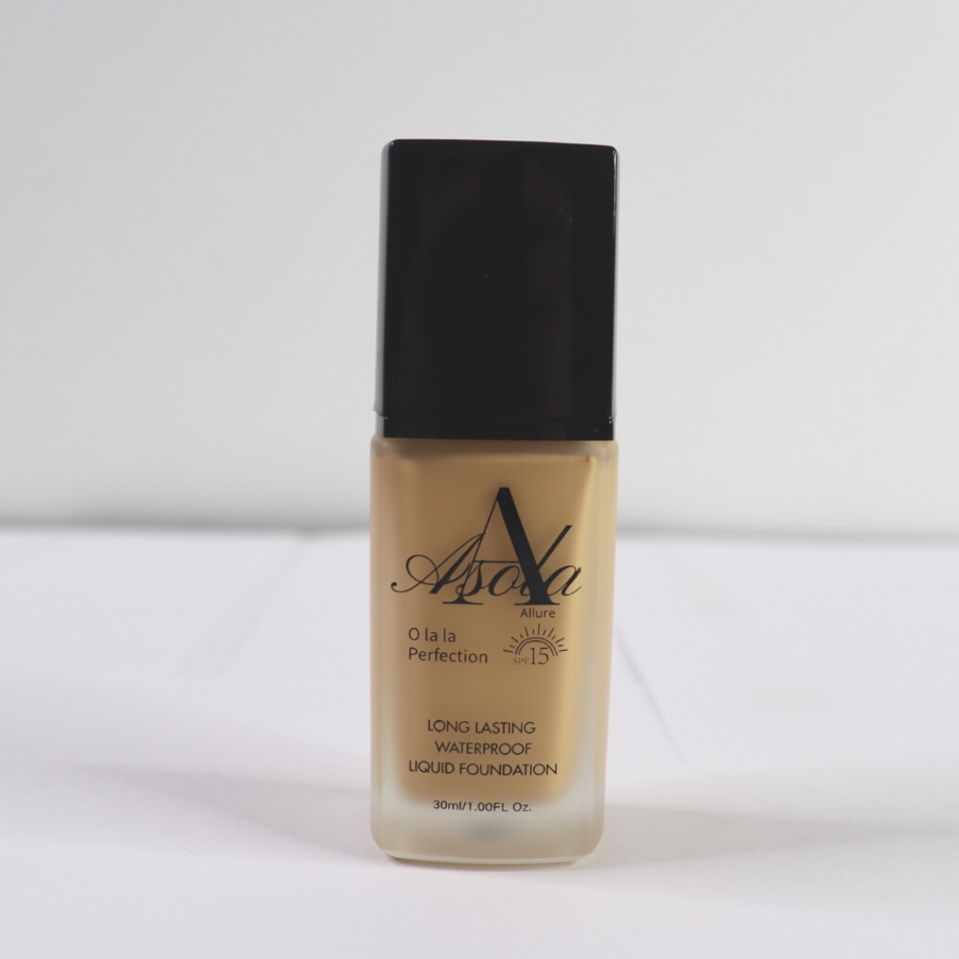 Asola Allure: O La La Perfection Long-Lasting Waterproof Liquid Foundation.