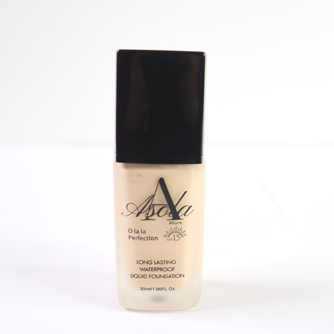 Asola Allure: O La La Perfection Long-Lasting Waterproof Liquid Foundation.