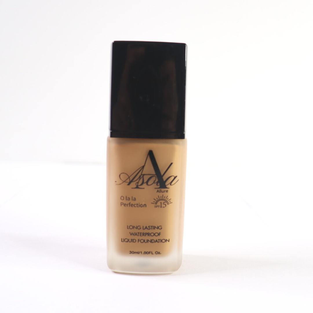 Asola Allure: O La La Perfection Long-Lasting Waterproof Liquid Foundation.