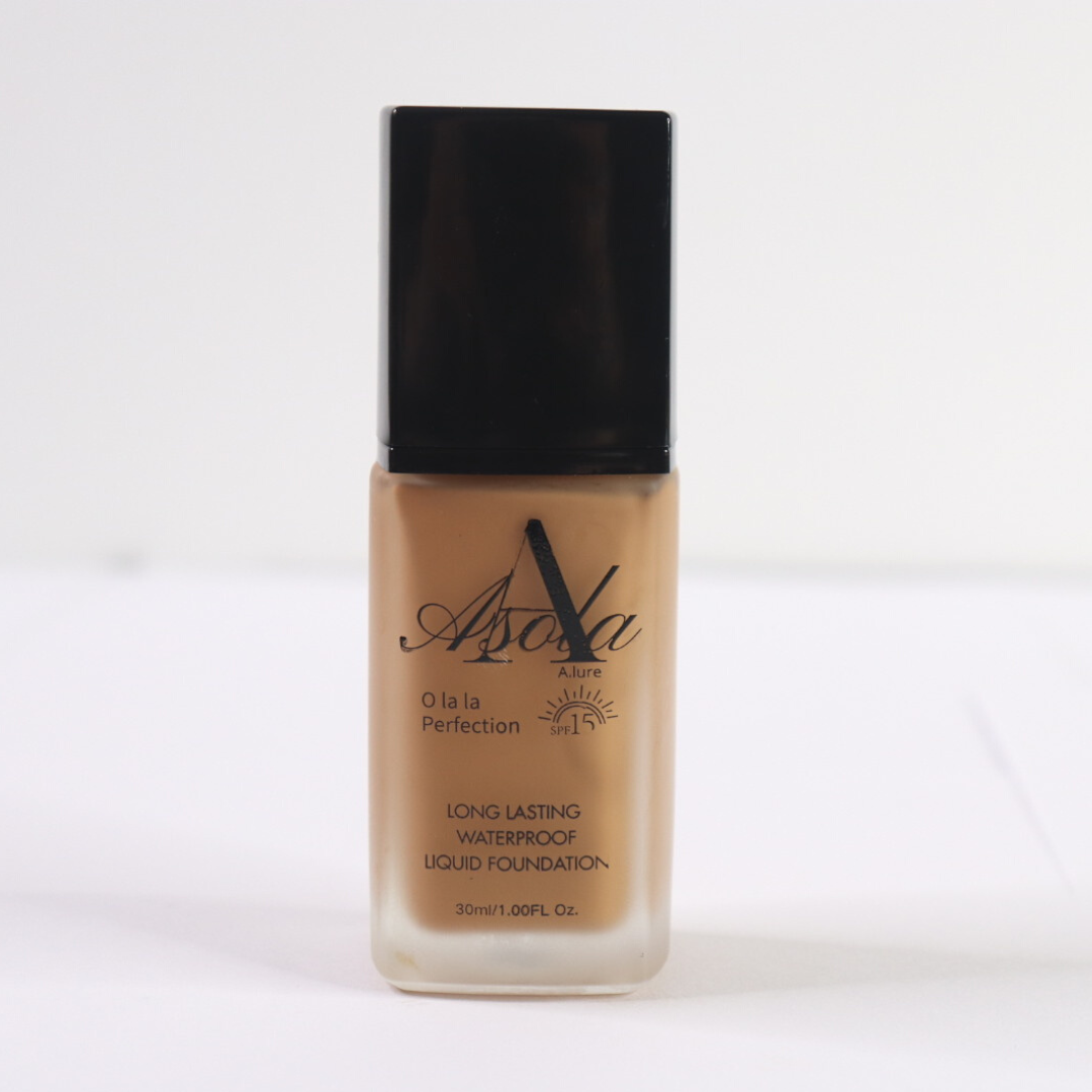 Asola Allure: O La La Perfection Long-Lasting Waterproof Liquid Foundation.