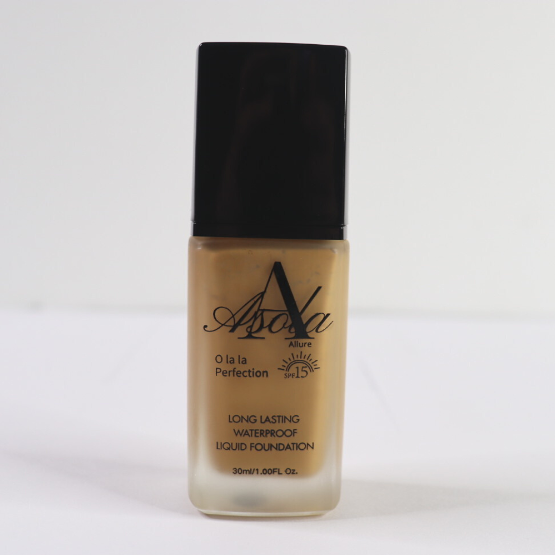 Asola Allure: O La La Perfection Long-Lasting Waterproof Liquid Foundation.